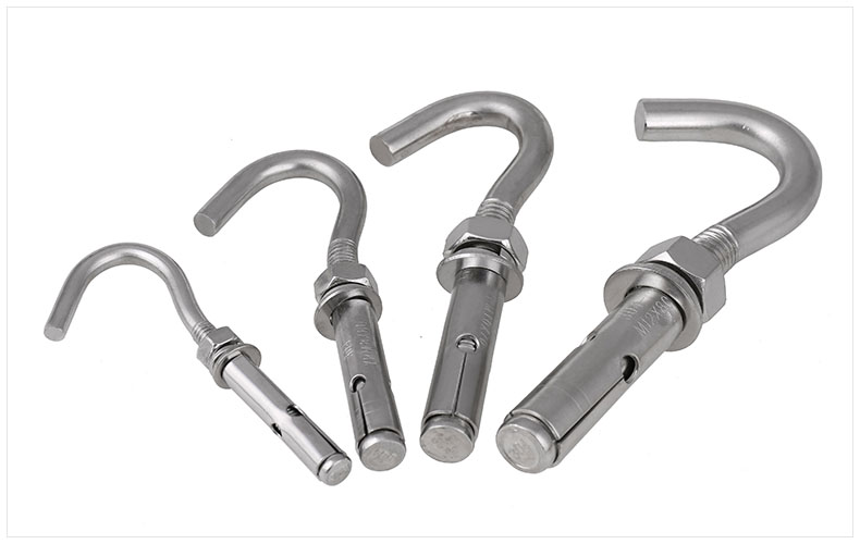 304不銹鋼膨脹螺絲掛鉤 萬(wàn)能膨脹鉤井蓋窨拉爆帶鉤吊鉤6 304不銹鋼膨脹螺絲掛鉤 萬(wàn)能膨脹鉤井蓋窨拉爆帶鉤吊鉤6