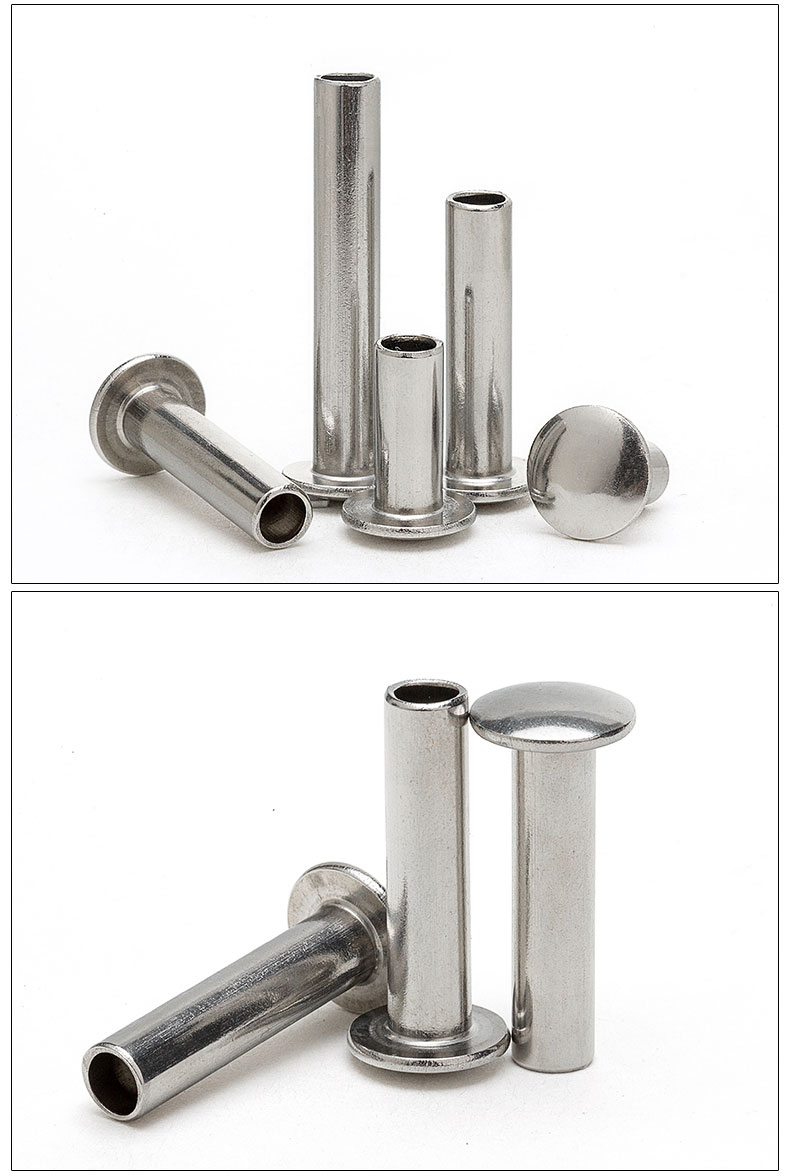 304不銹鋼扁圓頭半空芯鉚釘 圓頭鉚釘 半空心鉚釘 3 304不銹鋼扁圓頭半空芯鉚釘 圓頭鉚釘 半空心鉚釘 3