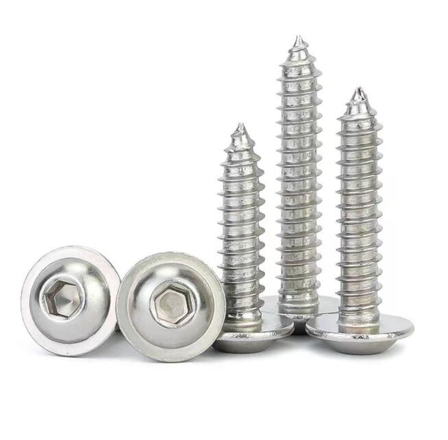 304不銹鋼圓頭帶介內(nèi)六角自攻釘-1 304不銹鋼圓頭帶介內(nèi)六角自攻釘-1