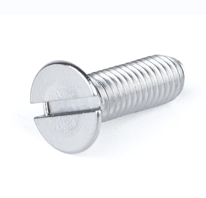 304不銹鋼一字槽沉頭螺釘 8 304不銹鋼一字槽沉頭螺釘 8