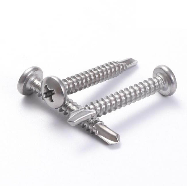 不銹鋼半圓頭十字鉆尾螺絲3 不銹鋼半圓頭十字鉆尾螺絲3